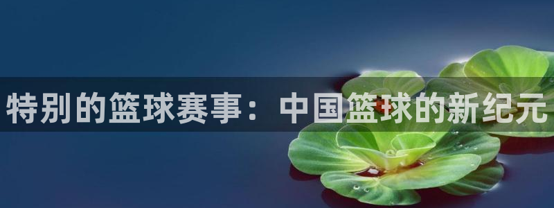 特别的篮球赛事：中国篮球的新纪元