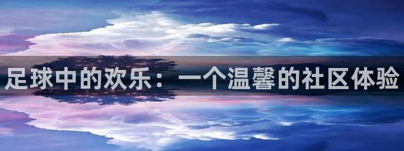 足球中的欢乐：一个温馨的社区体验